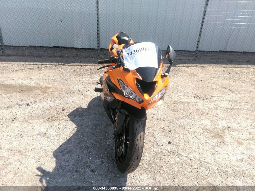 2020 KAWASAKI ZX636 K JKBZXJH17LA005321