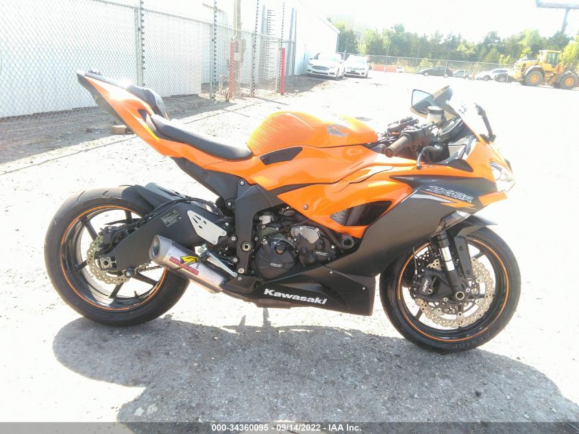 2020 KAWASAKI ZX636 K JKBZXJH17LA005321