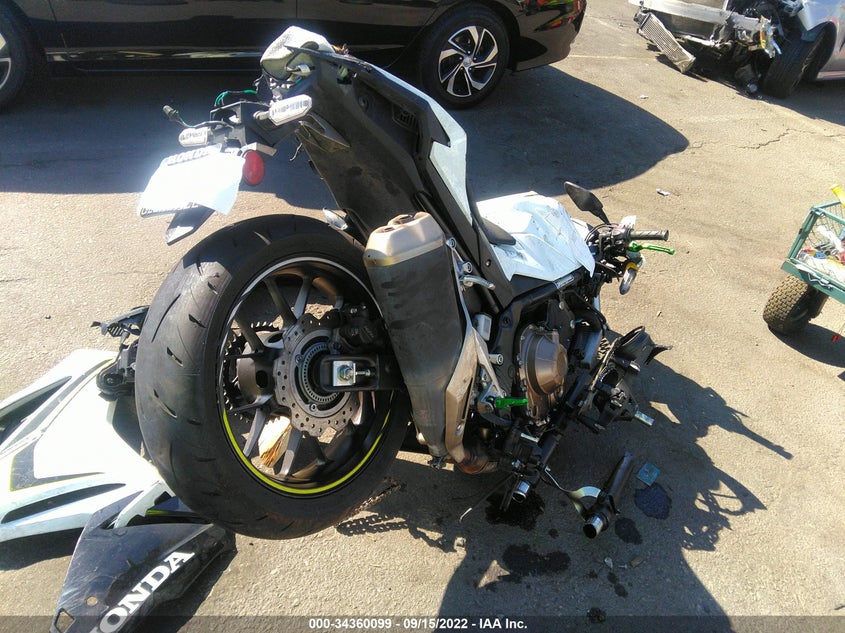VIN MLHPC6258M5200549 2021 HONDA CBR500 RA