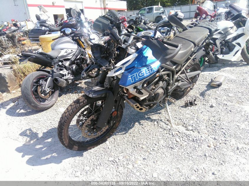 2018 TRIUMPH MOTORCYCLE TIGER 800XCX SMTE07BF7JT878008