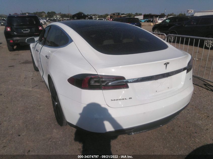 Tesla Model S 2015 -auction- 2