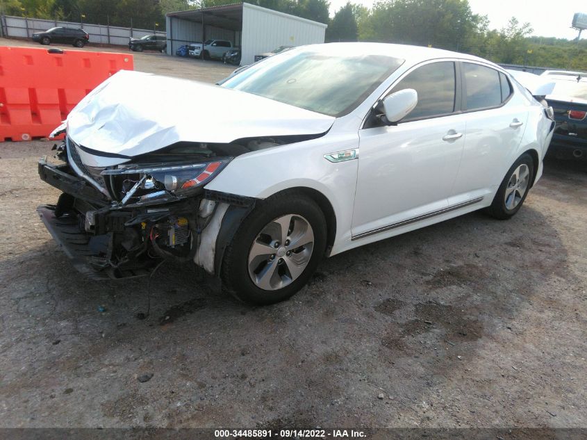 2014 KIA OPTIMA HYBRID LX KNAGM4AD5E5065784