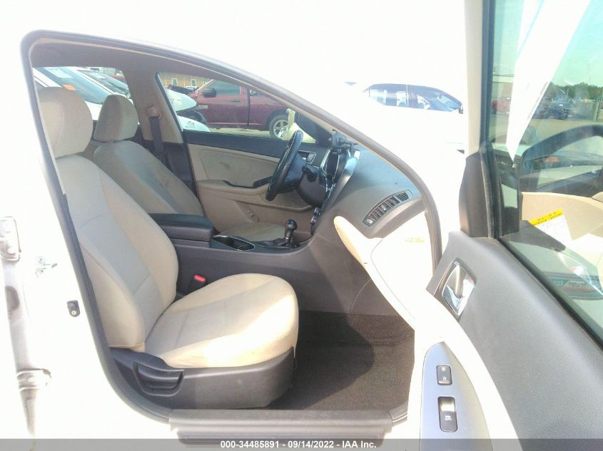 2014 KIA OPTIMA HYBRID LX KNAGM4AD5E5065784