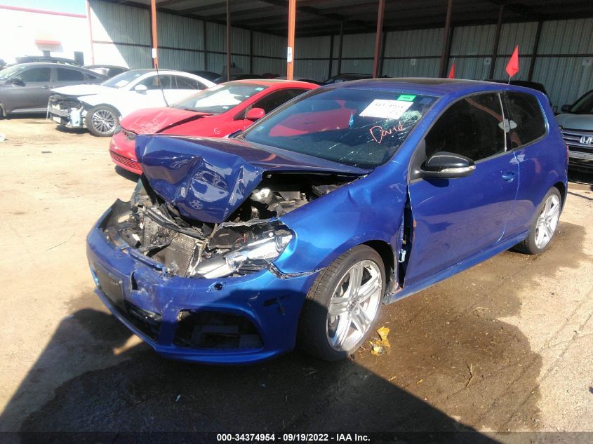2013 VOLKSWAGEN GOLF R W/SUNROOF & NAVI WVWRF7AJ7DW036504