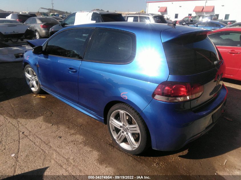 2013 VOLKSWAGEN GOLF R W/SUNROOF & NAVI WVWRF7AJ7DW036504