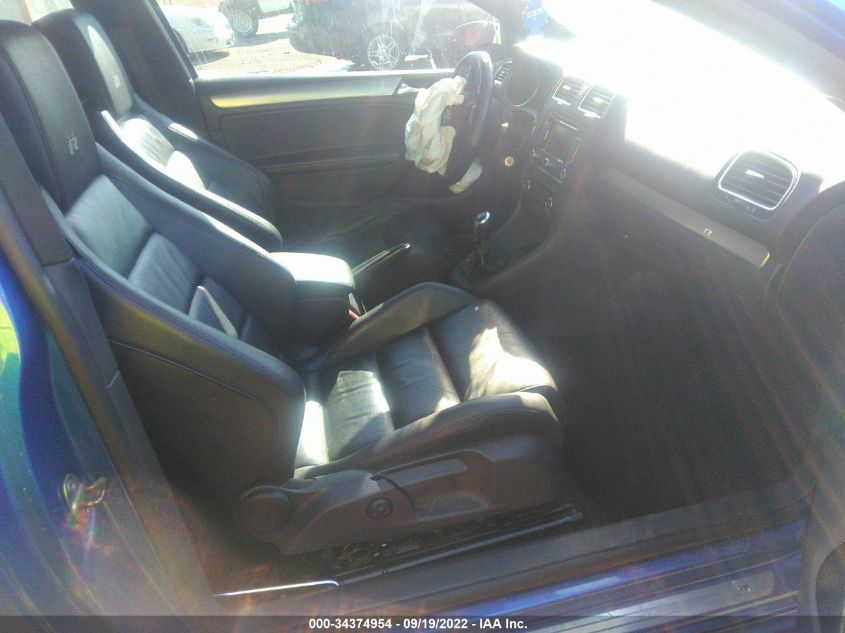 2013 VOLKSWAGEN GOLF R W/SUNROOF & NAVI WVWRF7AJ7DW036504