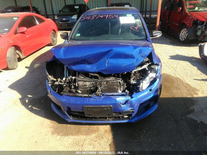 2013 VOLKSWAGEN GOLF R W/SUNROOF & NAVI WVWRF7AJ7DW036504