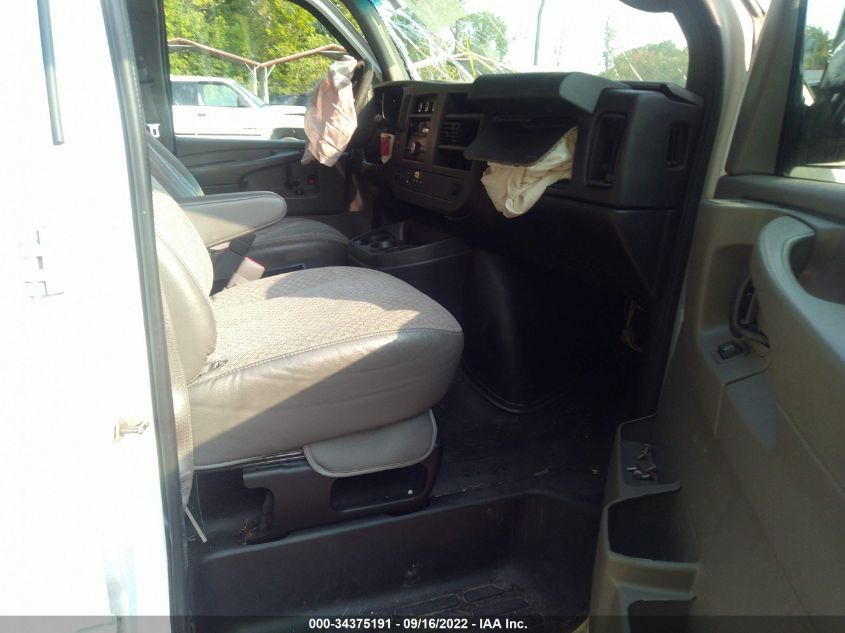 2014 CHEVROLET EXPRESS PASSENGER LS 1GAZGZFA7E1121559