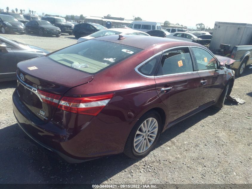 2014 TOYOTA AVALON HYBRID LIMITED/XLE TOURING 4T1BD1EB5EU028322