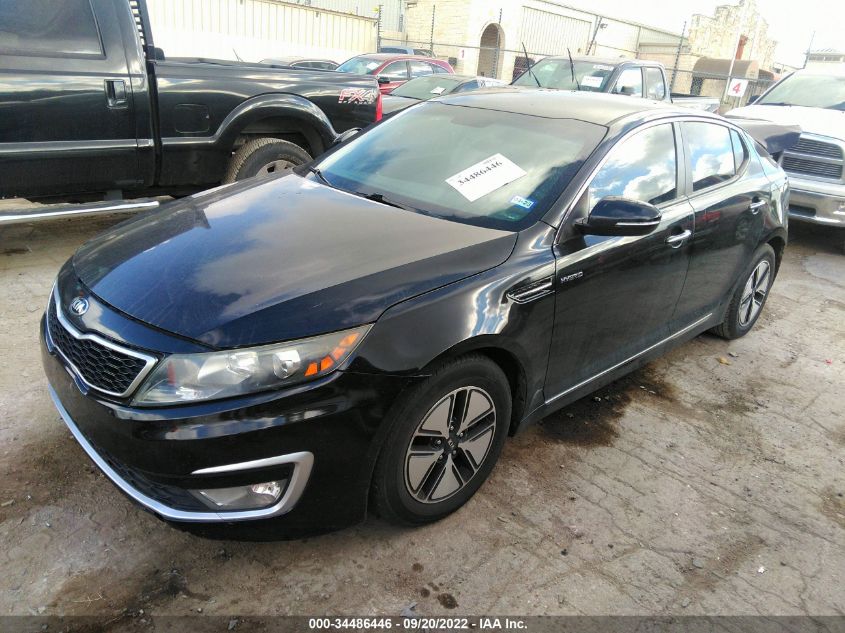 2013 KIA OPTIMA HYBRID LX KNAGM4AD7D5047947