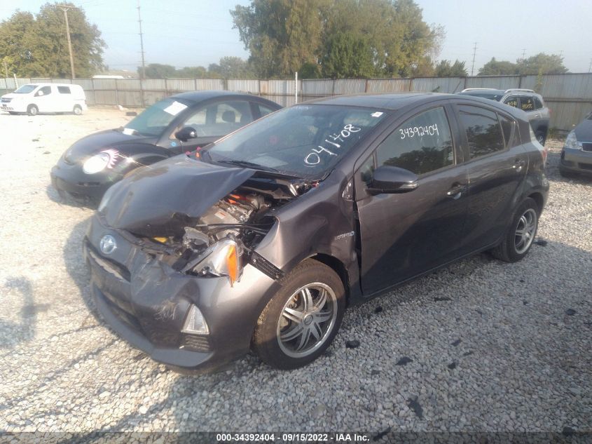 2013 TOYOTA PRIUS C ONE/TWO/THREE/FOUR JTDKDTB37D1041408