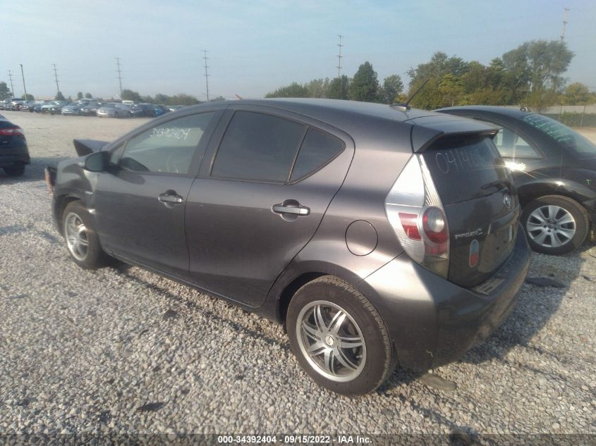2013 TOYOTA PRIUS C ONE/TWO/THREE/FOUR JTDKDTB37D1041408