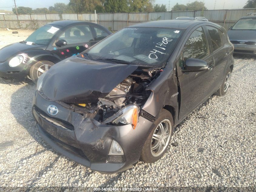 2013 TOYOTA PRIUS C ONE/TWO/THREE/FOUR JTDKDTB37D1041408
