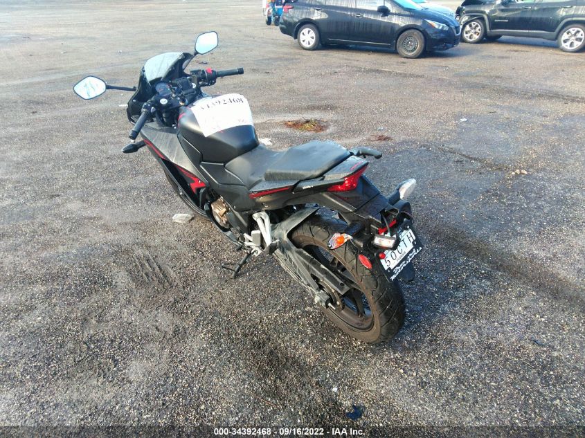 2021 HONDA CBR300 R MLHNC5106M5700698