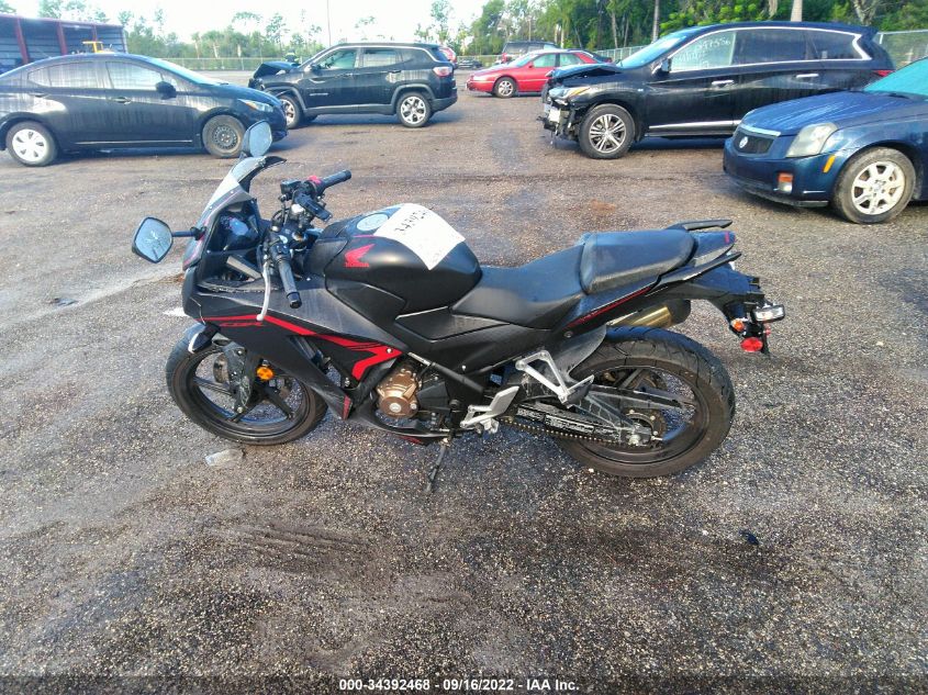 2021 HONDA CBR300 R MLHNC5106M5700698