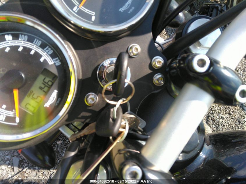 2014 TRIUMPH MOTORCYCLE BONNEVILLE T100 SMT910K16ET621843