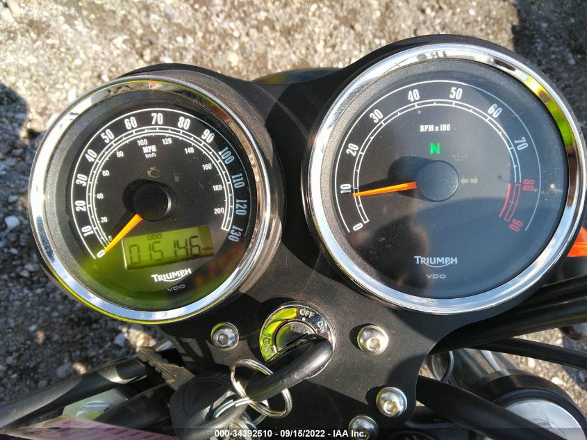 2014 TRIUMPH MOTORCYCLE BONNEVILLE T100 SMT910K16ET621843