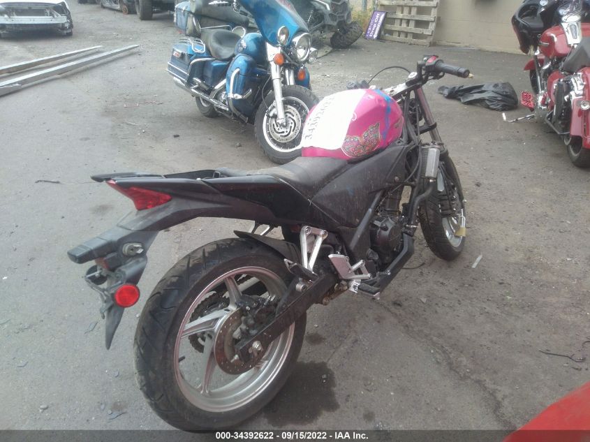 2012 HONDA CBX250 RA MLHMC4117C5200997