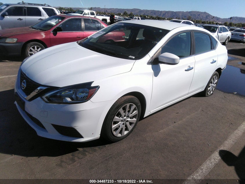 VIN 3N1AB7AP1JY257519 2018 NISSAN SENTRA S