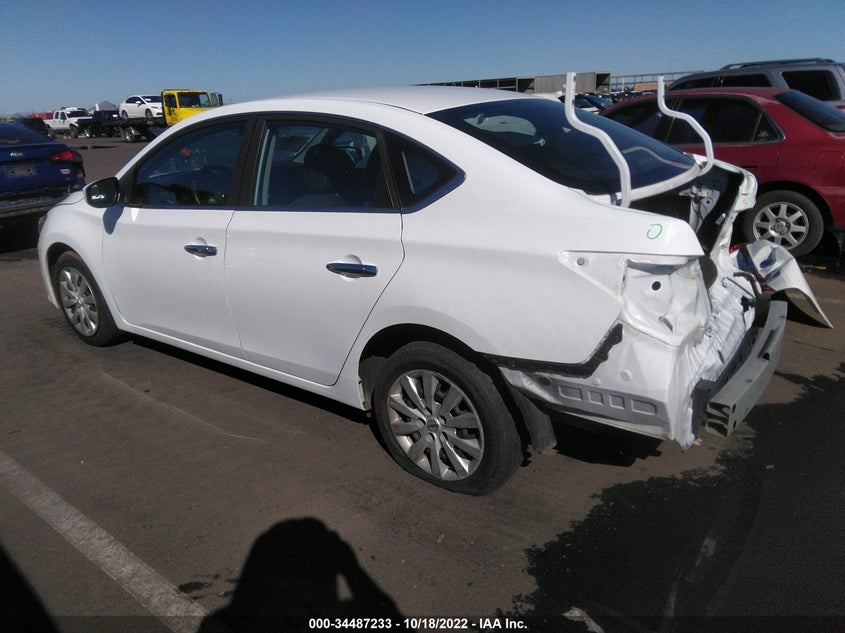 VIN 3N1AB7AP1JY257519 2018 NISSAN SENTRA S