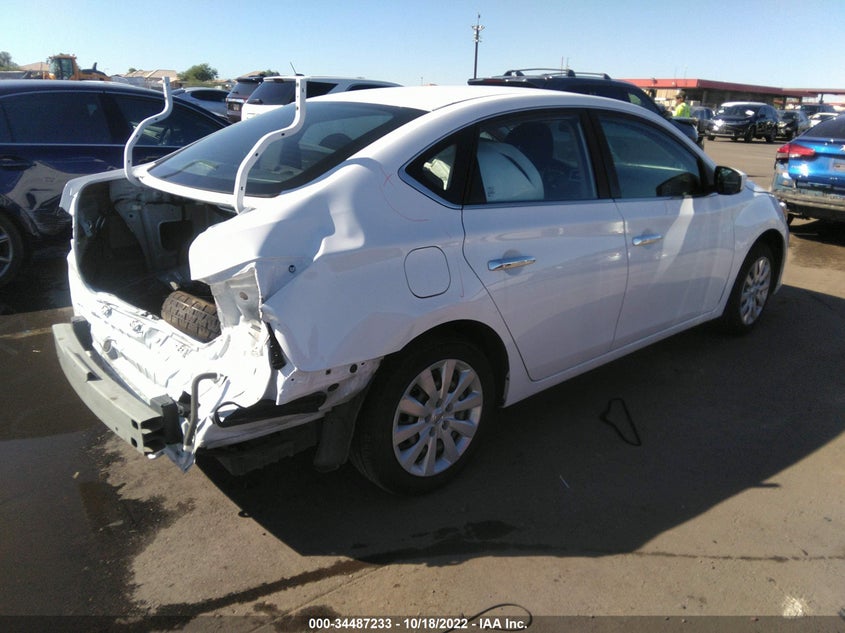 VIN 3N1AB7AP1JY257519 2018 NISSAN SENTRA S