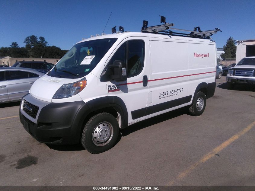 2019 RAM PROMASTER CARGO VAN 3C6TRVAG3KE546966