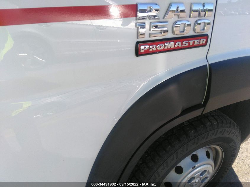 2019 RAM PROMASTER CARGO VAN 3C6TRVAG3KE546966