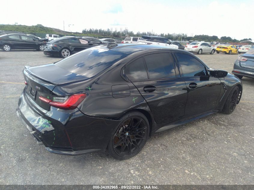 2021 BMW M3 WBS53AY07MFL44167