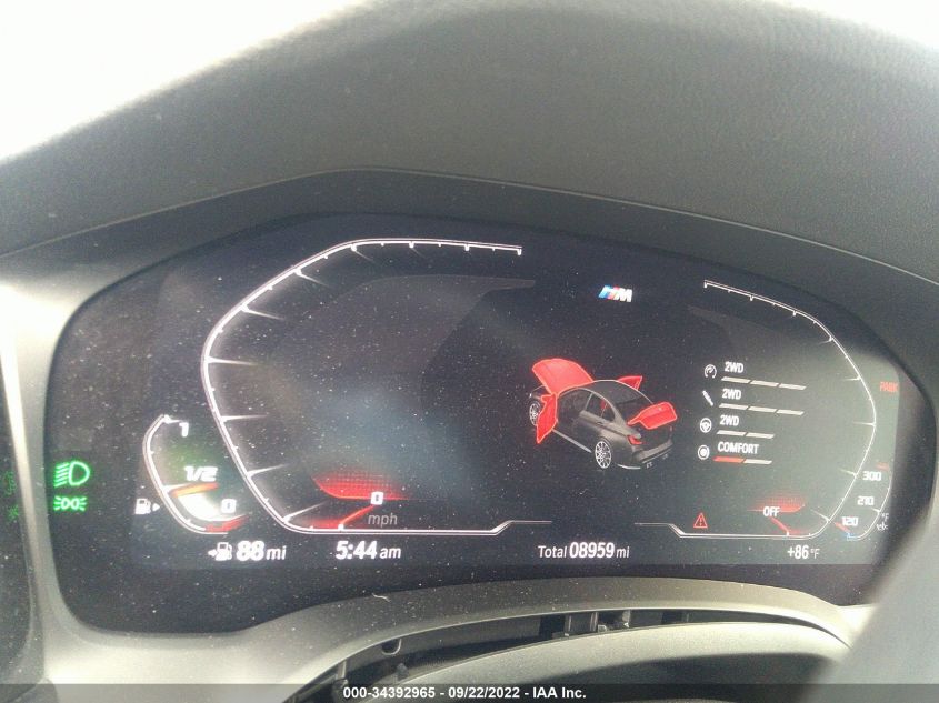 2021 BMW M3 WBS53AY07MFL44167