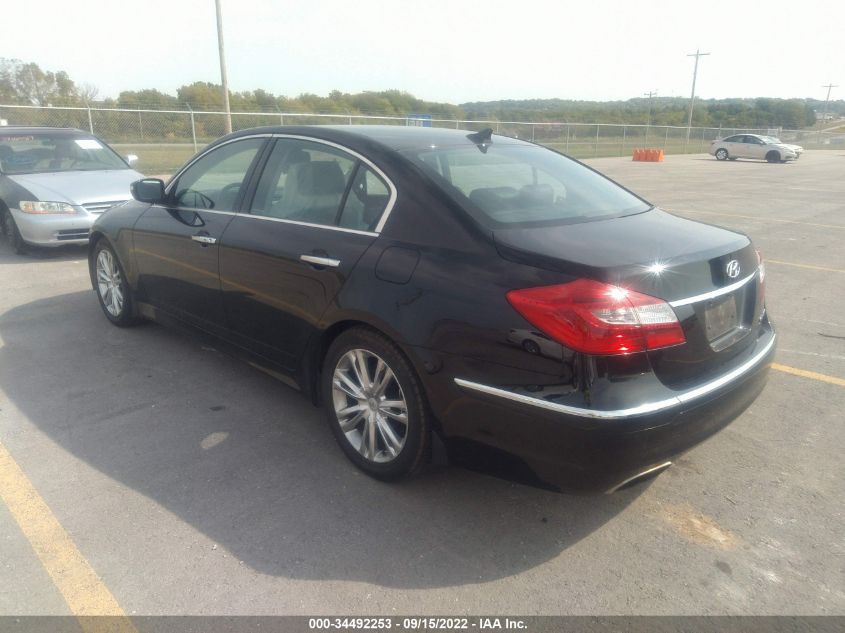 2013 HYUNDAI GENESIS 3.8L KMHGC4DD3DU234136