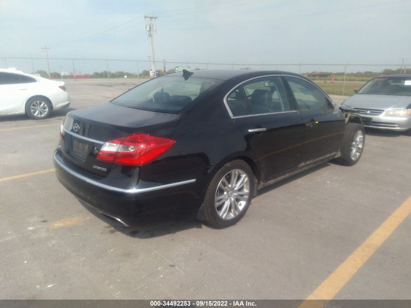 2013 HYUNDAI GENESIS 3.8L KMHGC4DD3DU234136