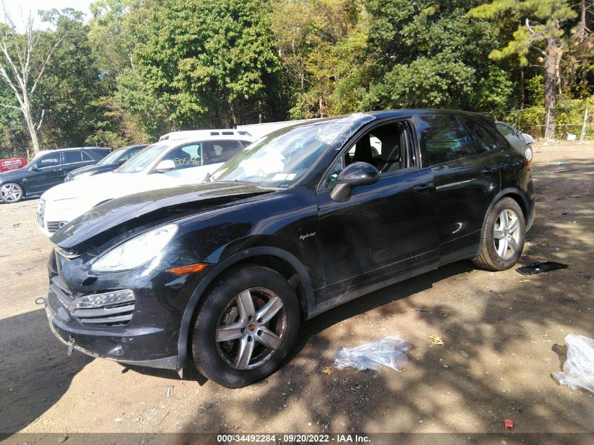 2014 PORSCHE CAYENNE S HYBRID WP1AE2A26ELA50438