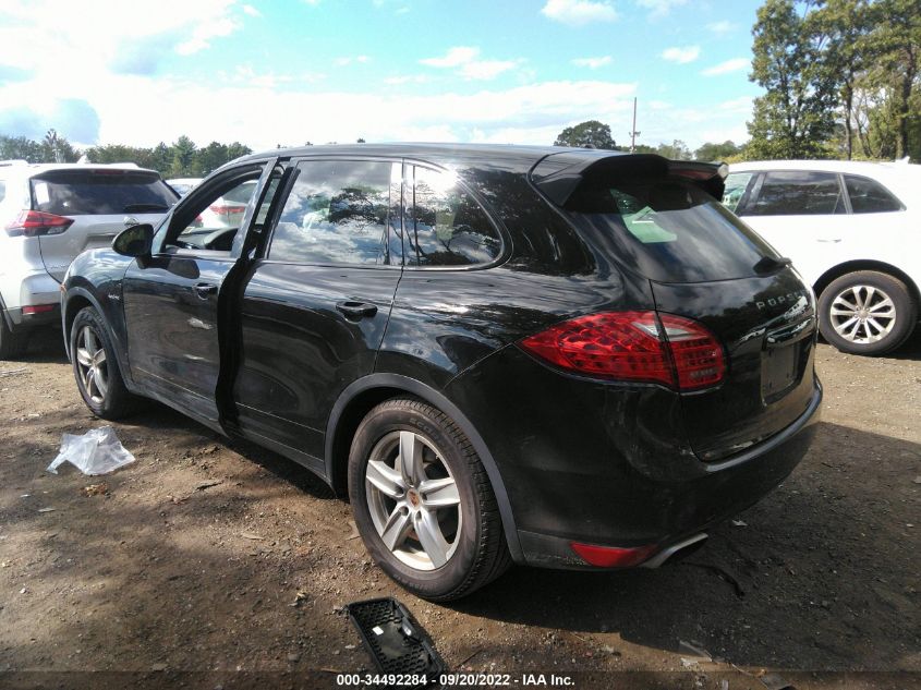 2014 PORSCHE CAYENNE S HYBRID WP1AE2A26ELA50438
