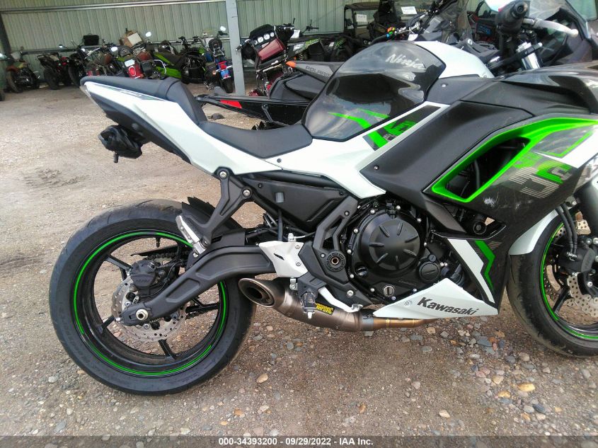 2022 KAWASAKI EX650 M ML5EXEM16NDA59696