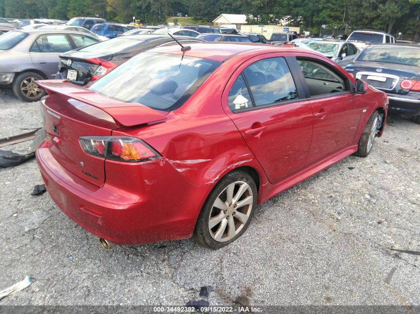 2014 MITSUBISHI LANCER GT JA32U8FW9EU007258