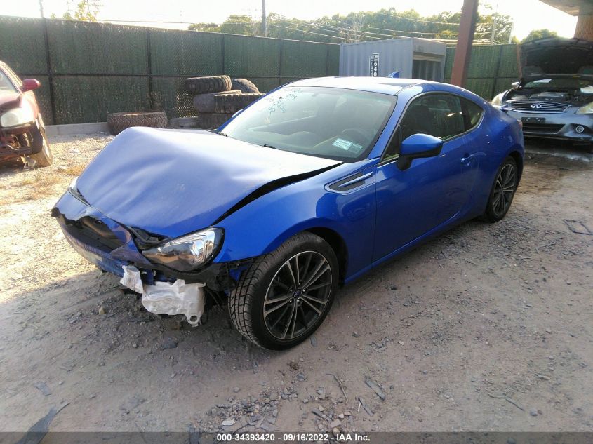 2015 SUBARU BRZ LIMITED JF1ZCAC1XF9604500