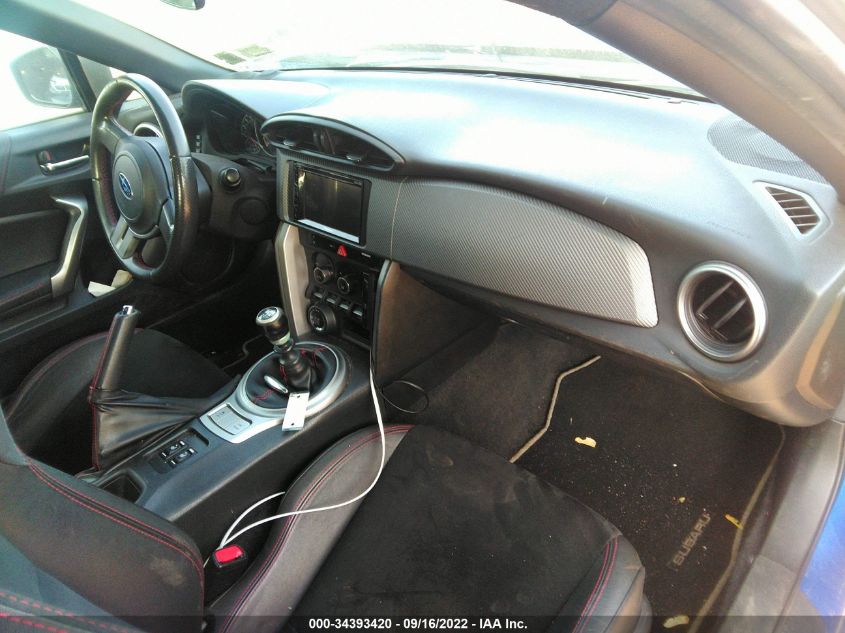 2015 SUBARU BRZ LIMITED JF1ZCAC1XF9604500