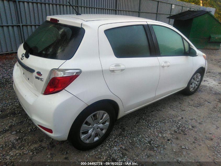 2014 TOYOTA YARIS L/LE VNKKTUD37EA006740