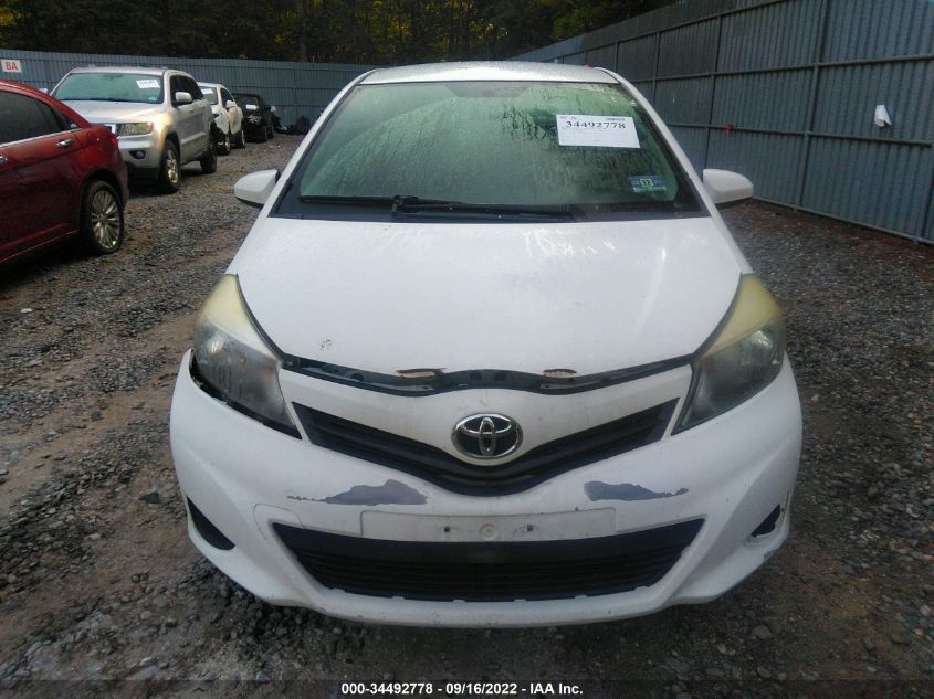2014 TOYOTA YARIS L/LE VNKKTUD37EA006740