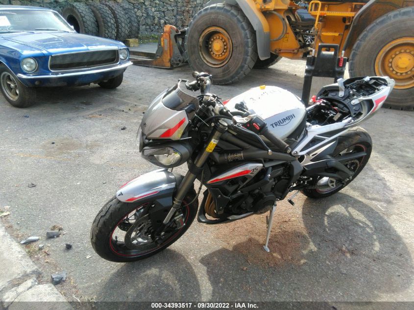 2021 TRIUMPH MOTORCYCLE STREET TRIPLE RS SMTA554S5MTAF5191