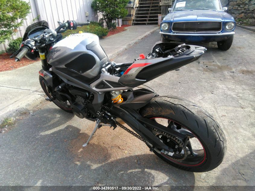 2021 TRIUMPH MOTORCYCLE STREET TRIPLE RS SMTA554S5MTAF5191
