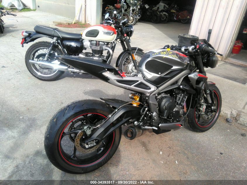 2021 TRIUMPH MOTORCYCLE STREET TRIPLE RS SMTA554S5MTAF5191
