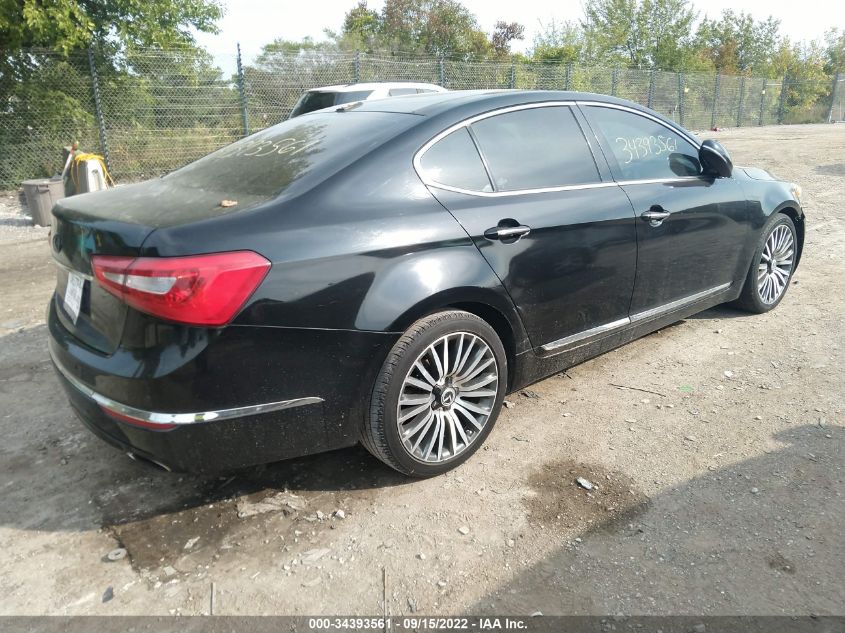 2014 KIA CADENZA PREMIUM KNALN4D77E5137358