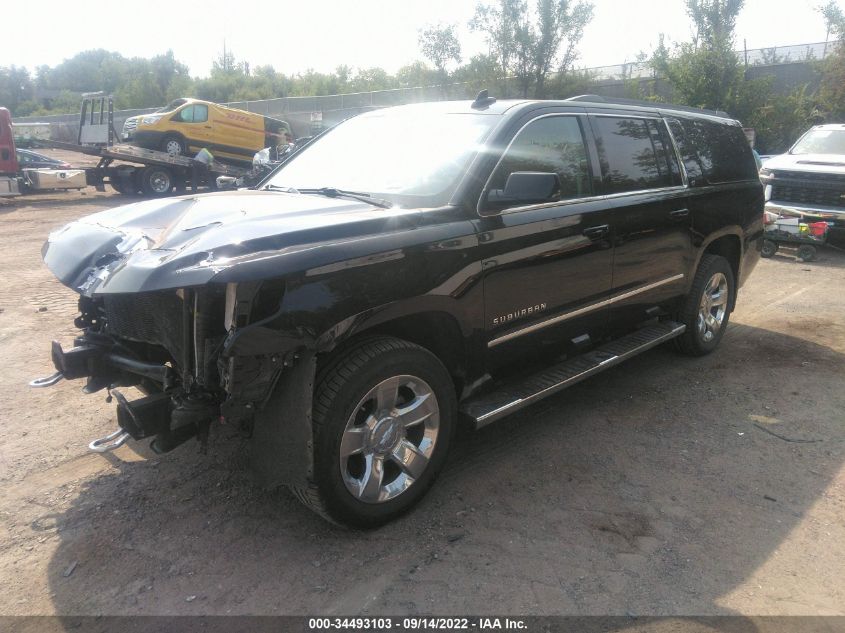 2016 CHEVROLET SUBURBAN LT 1GNSKHKC7GR426922