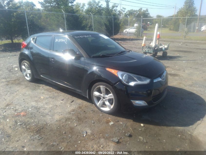 2014 HYUNDAI VELOSTER - KMHTC6AD2EU213410