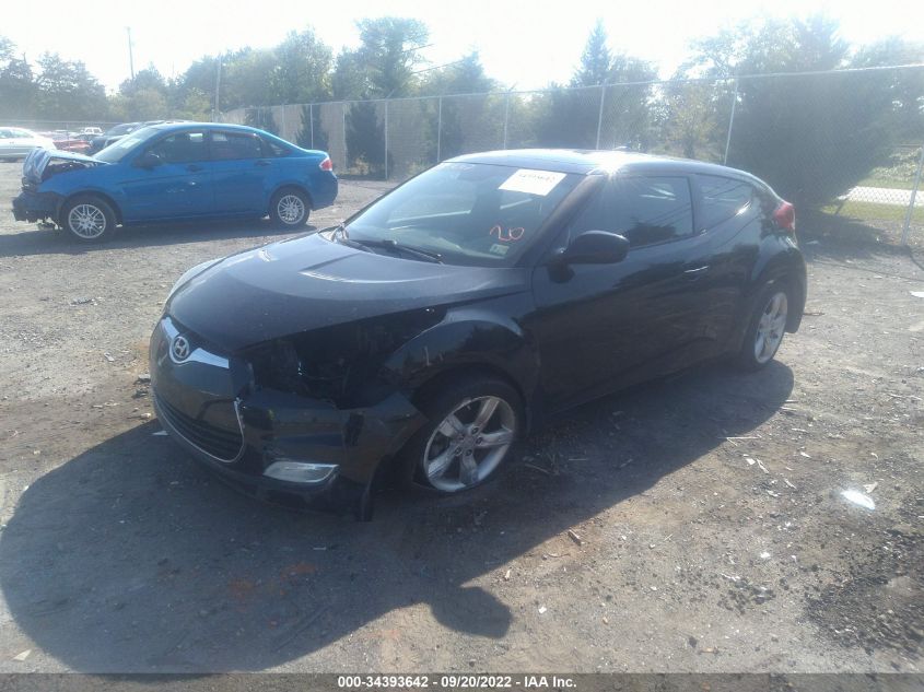 2014 HYUNDAI VELOSTER - KMHTC6AD2EU213410