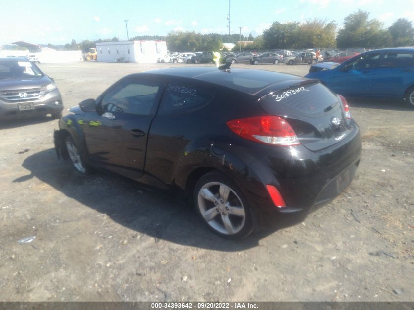2014 HYUNDAI VELOSTER - KMHTC6AD2EU213410