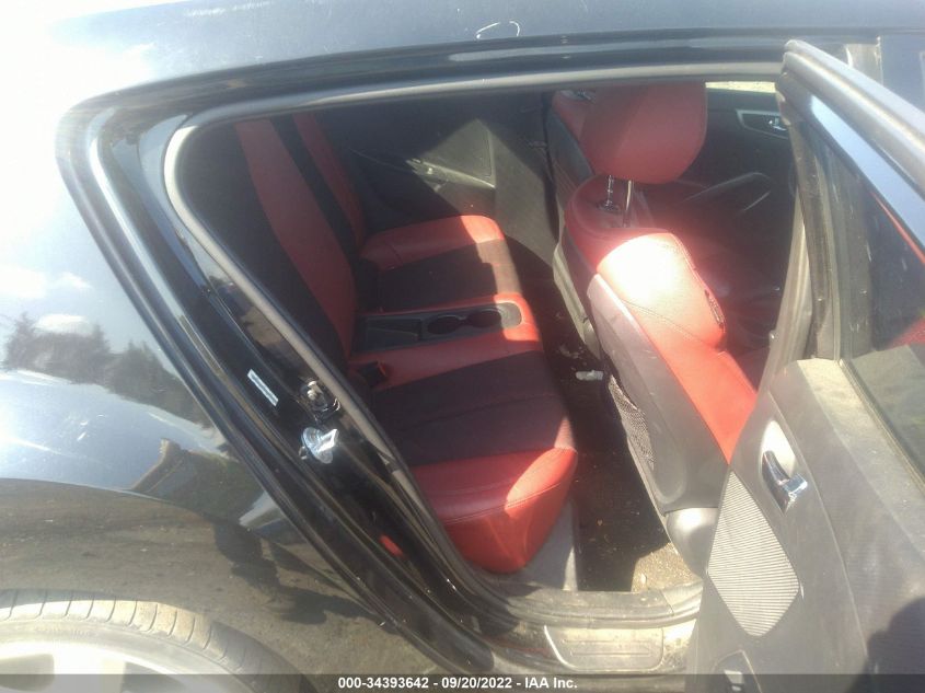 2014 HYUNDAI VELOSTER - KMHTC6AD2EU213410