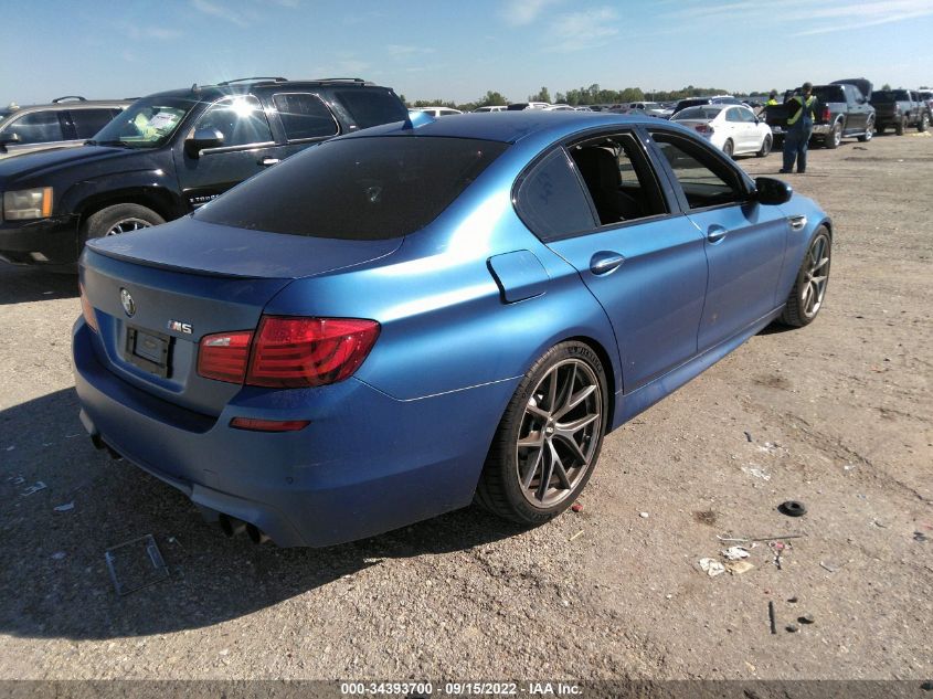 2013 BMW M5 WBSFV9C56DD096666