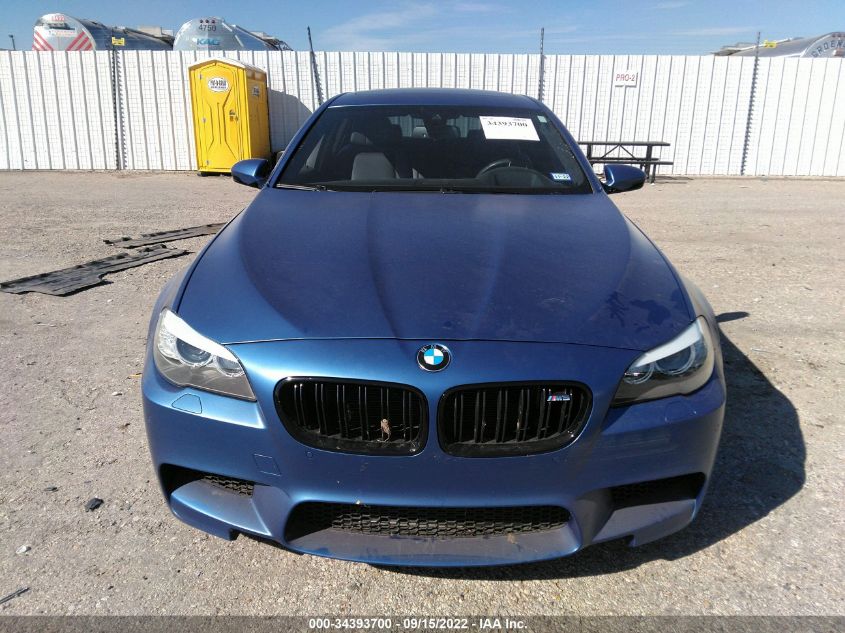 2013 BMW M5 WBSFV9C56DD096666